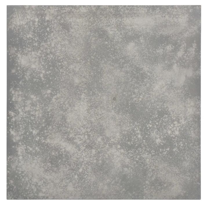Table basse carrée effet béton gris et métal noir Nouria - Photo n°3