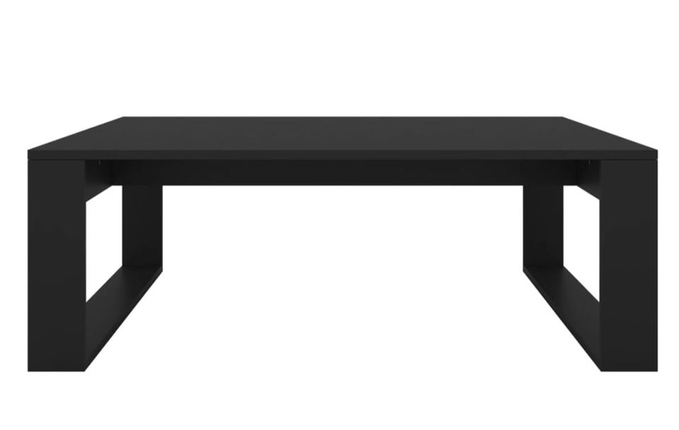 Table basse carrée en bois Luko 100 cm - Classique et intemporelle - Photo n°10