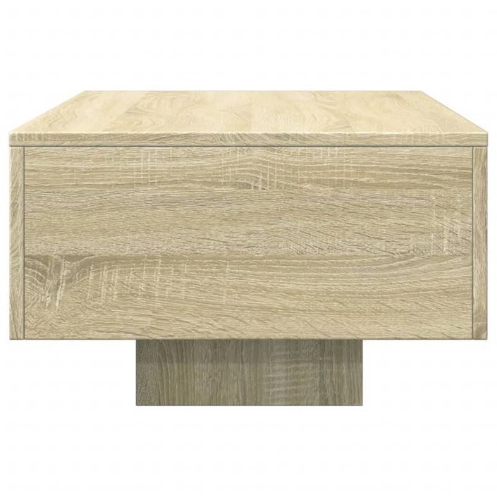 Table basse chêne sonoma 100x49,5x31 cm bois d'ingénierie - Photo n°5