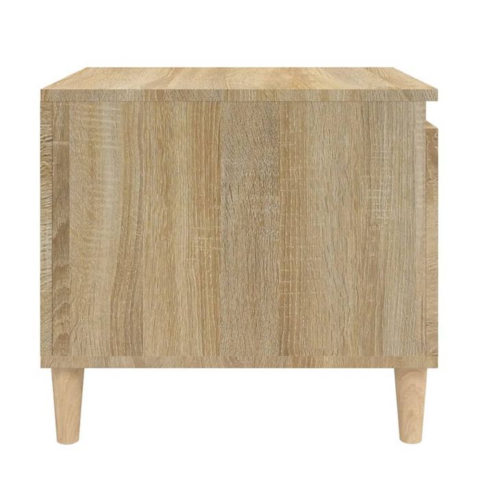 Table basse Chêne sonoma 100x50x45 cm Bois d'ingénierie - Photo n°7