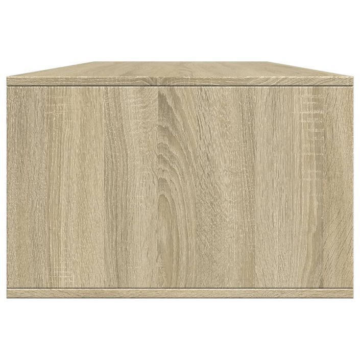 Table basse chêne sonoma 102x55x35 cm bois d'ingénierie - Photo n°5