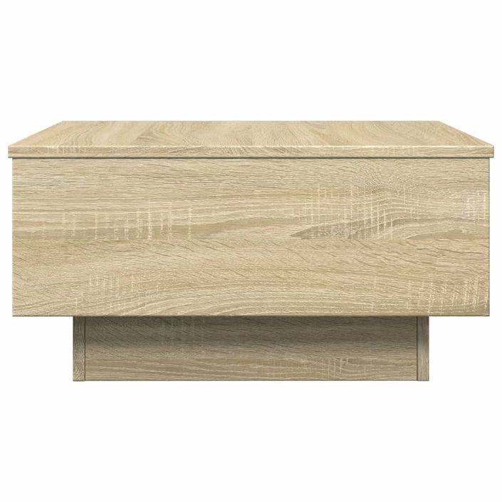 Table basse chêne sonoma 60x45x31 cm bois d'ingénierie - Photo n°5