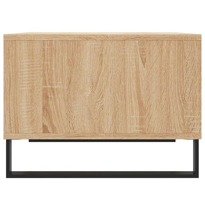 Table basse Chêne sonoma 60x50x36,5 cm Bois d'ingénierie - Photo n°5