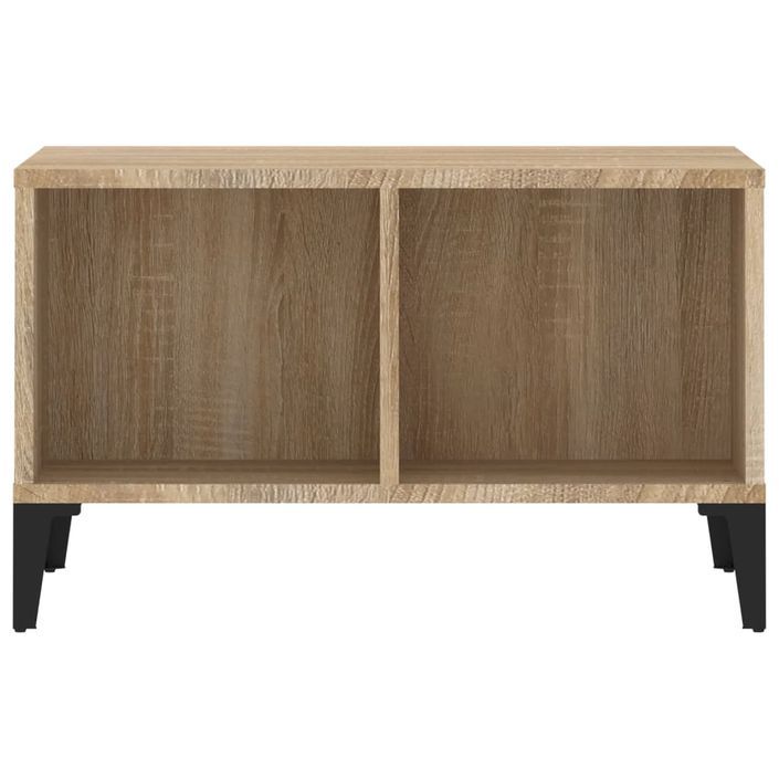 Table basse Chêne sonoma 60x50x36,5 cm Bois d'ingénierie - Photo n°5