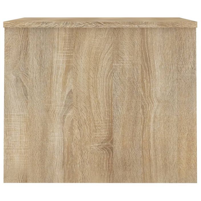 Table basse Chêne sonoma 80x50,5x41,5 cm Bois d'ingénierie - Photo n°5