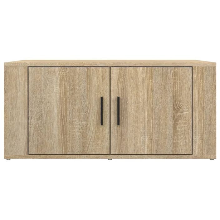 Table basse Chêne sonoma 80x50x36 cm Bois d'ingénierie - Photo n°5