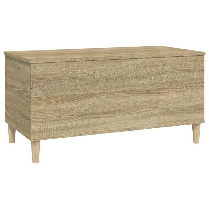 Table basse Chêne sonoma 90x44,5x45 cm Bois d'ingénierie - Photo n°6