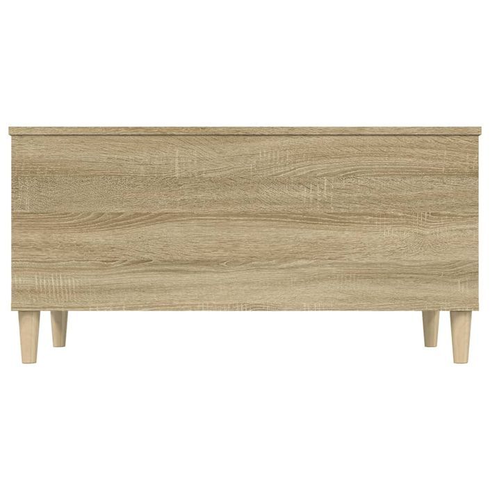 Table basse Chêne sonoma 90x44,5x45 cm Bois d'ingénierie - Photo n°7