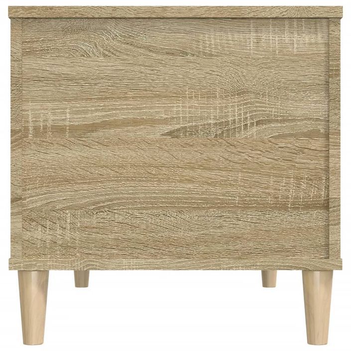 Table basse Chêne sonoma 90x44,5x45 cm Bois d'ingénierie - Photo n°8