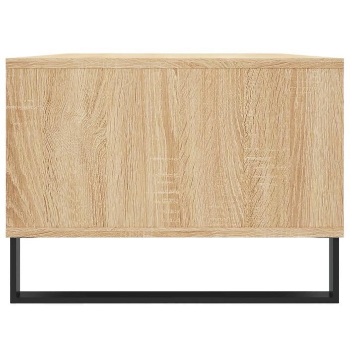 Table basse Chêne sonoma 90x50x36,5 cm Bois d'ingénierie - Photo n°7