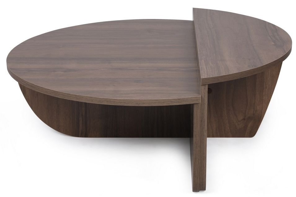 Table basse en bois 2 niveaux modulables Podila 90 cm - Photo n°8