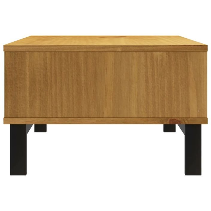 Table basse FLAM 100x50x32,5 cm bois de pin massif - Photo n°5