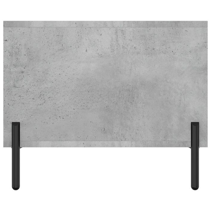 Table basse gris béton 102x50x40 cm bois d'ingénierie - Photo n°7