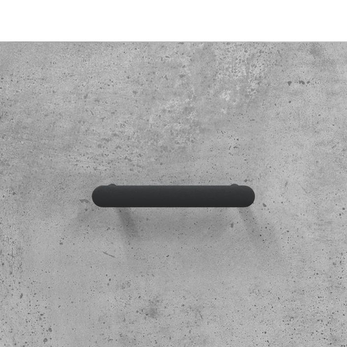 Table basse gris béton 102x50x40 cm bois d'ingénierie - Photo n°10