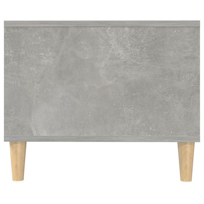 Table basse gris béton 102x50x40 cm bois d'ingénierie - Photo n°5