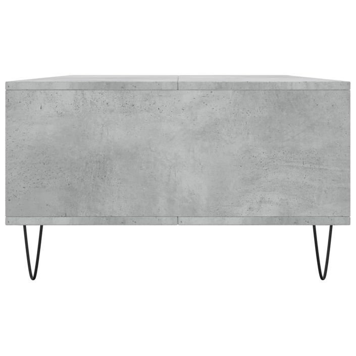 Table basse gris béton 104x60x35 cm bois d'ingénierie - Photo n°7