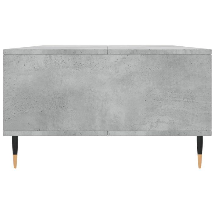 Table basse gris béton 104x60x35 cm bois d'ingénierie - Photo n°7