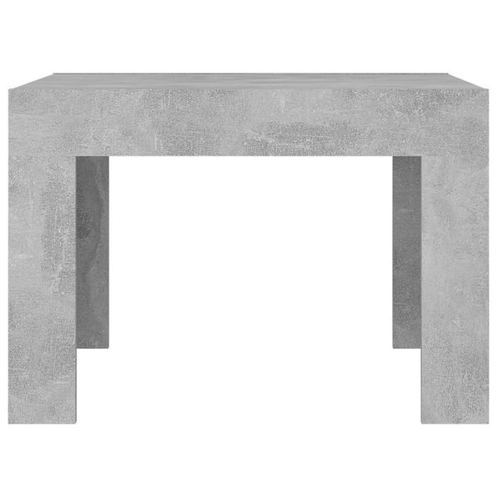 Table basse Gris béton 50x50x35 cm - Photo n°4