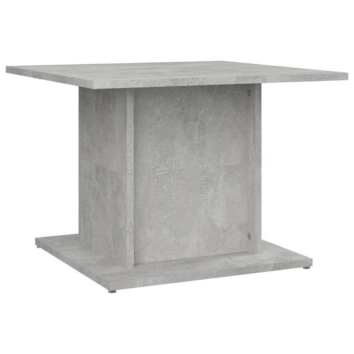 Table basse Gris béton 55,5x55,5x40 cm - Photo n°1