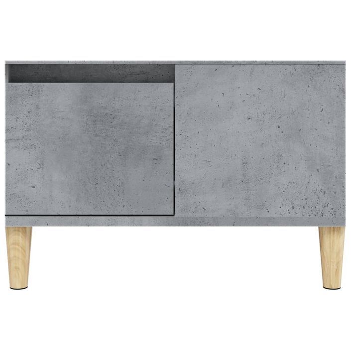 Table basse gris béton 55x55x36,5 cm bois d'ingénierie - Photo n°7