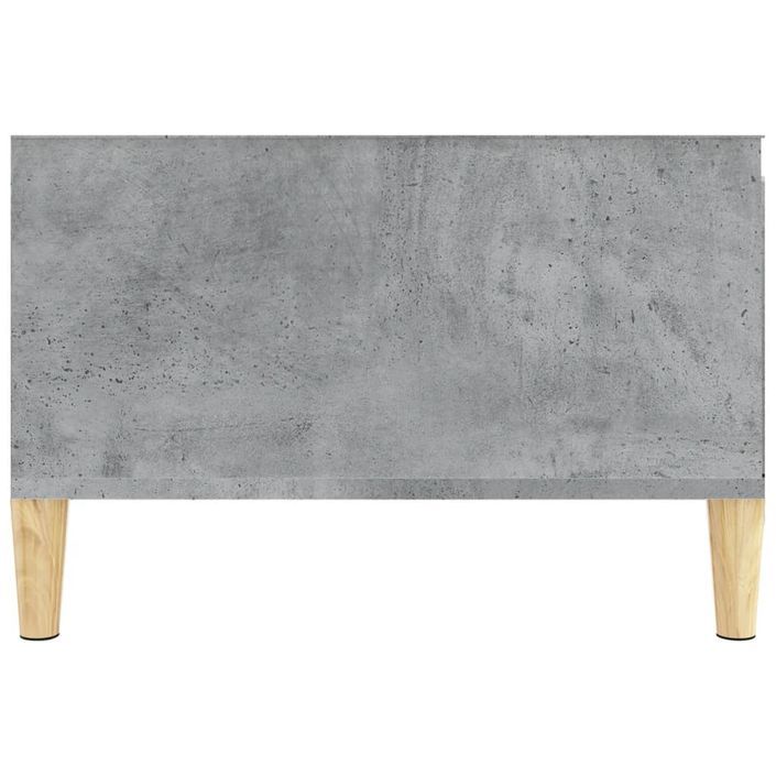 Table basse gris béton 55x55x36,5 cm bois d'ingénierie - Photo n°8