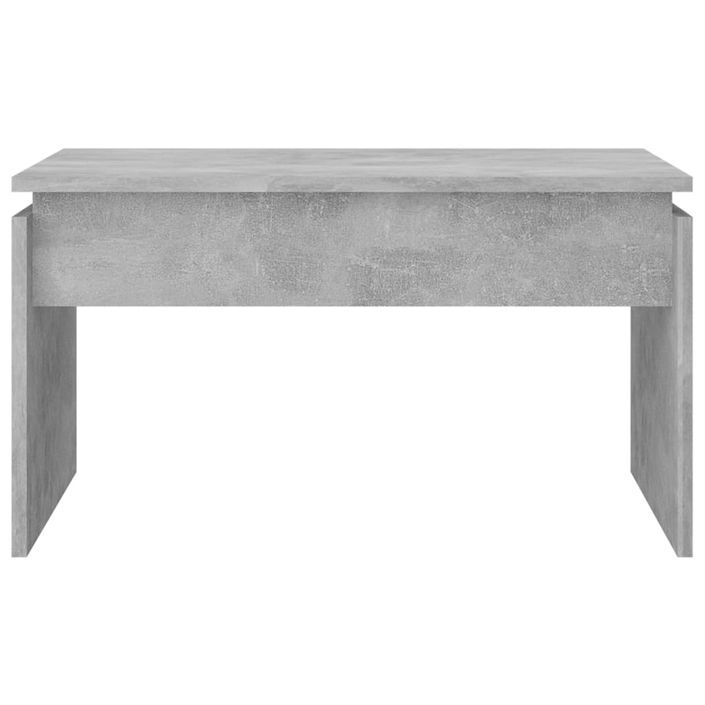 Table basse Gris béton 68x50x38 cm - Photo n°5