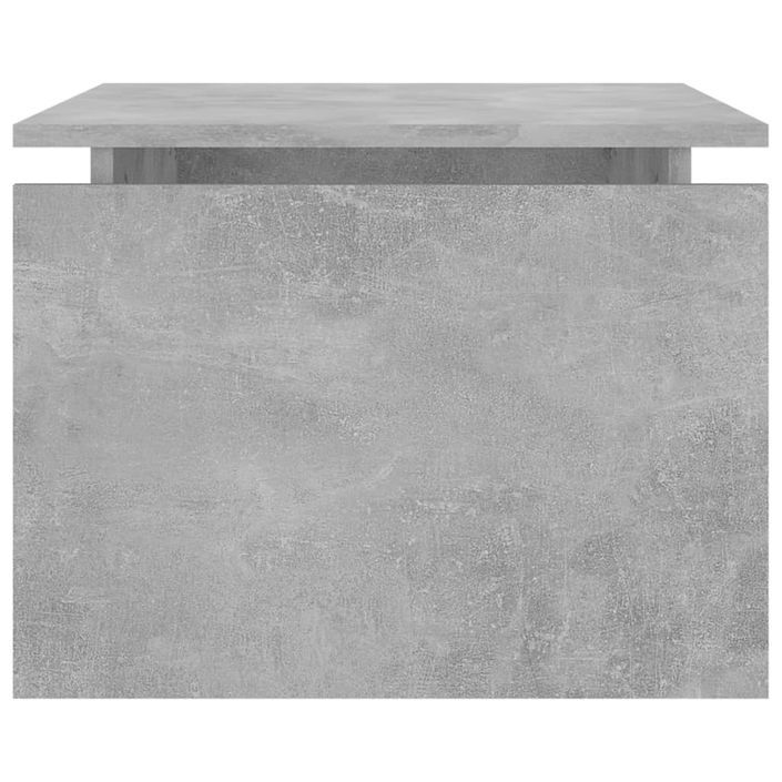 Table basse Gris béton 68x50x38 cm - Photo n°6