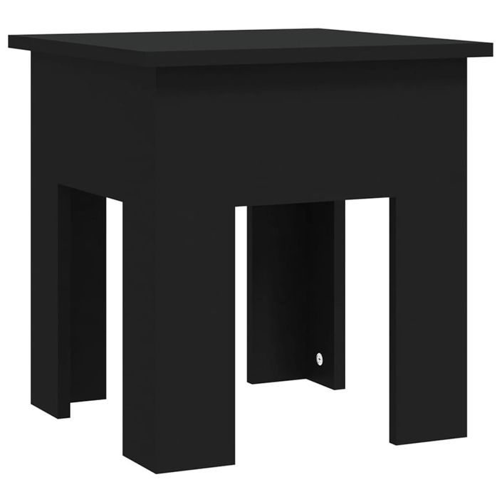 Table basse Noir 40x40x42 cm - Photo n°1