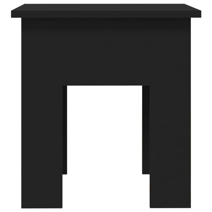 Table basse Noir 40x40x42 cm - Photo n°3