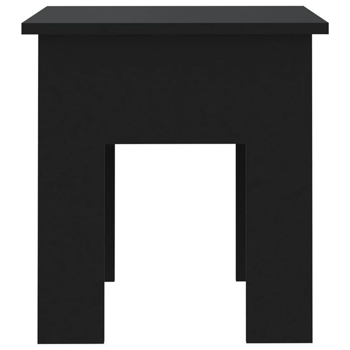 Table basse Noir 40x40x42 cm - Photo n°4