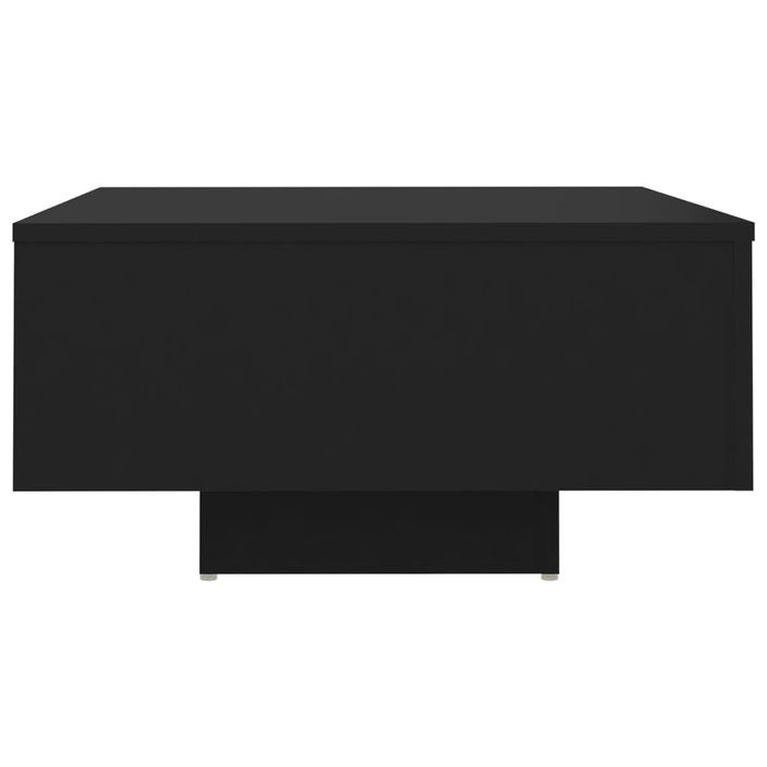 Table basse Noir 60x60x31,5 cm - Photo n°4