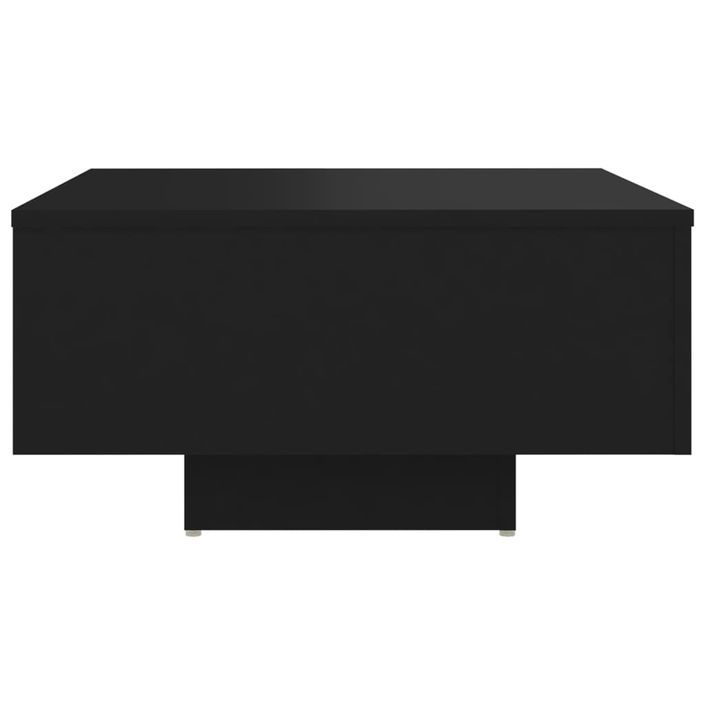 Table basse Noir 60x60x31,5 cm - Photo n°5