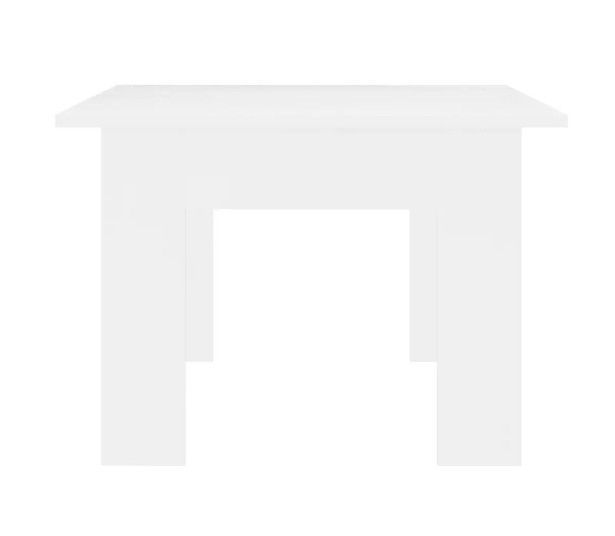 Table basse rectangulaire bois blanc Léonie - Photo n°5