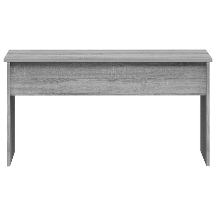 Table basse Sonoma gris 102x50,5x52,5 cm Bois d'ingénierie - Photo n°4