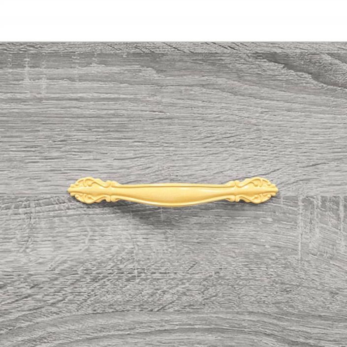 Table basse sonoma gris 102x50x40 cm bois d'ingénierie - Photo n°10