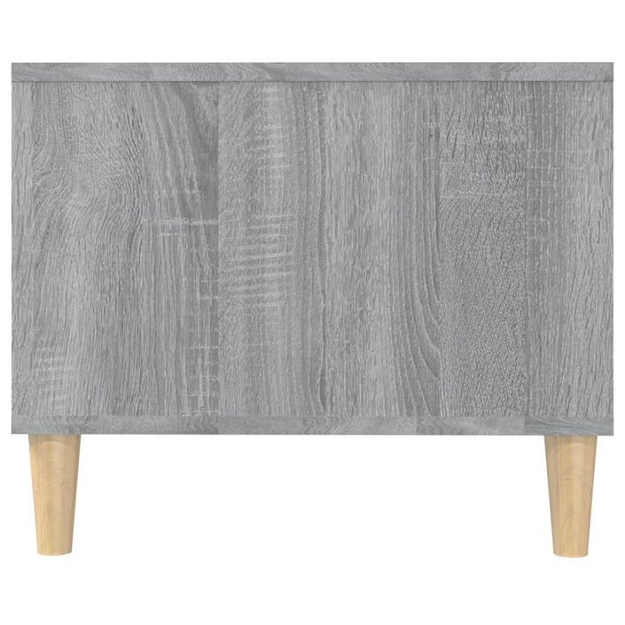 Table basse sonoma gris 102x50x40 cm bois d'ingénierie - Photo n°5