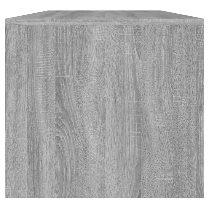 Table basse Sonoma gris 102x50x45 cm Bois d'ingénierie - Photo n°5