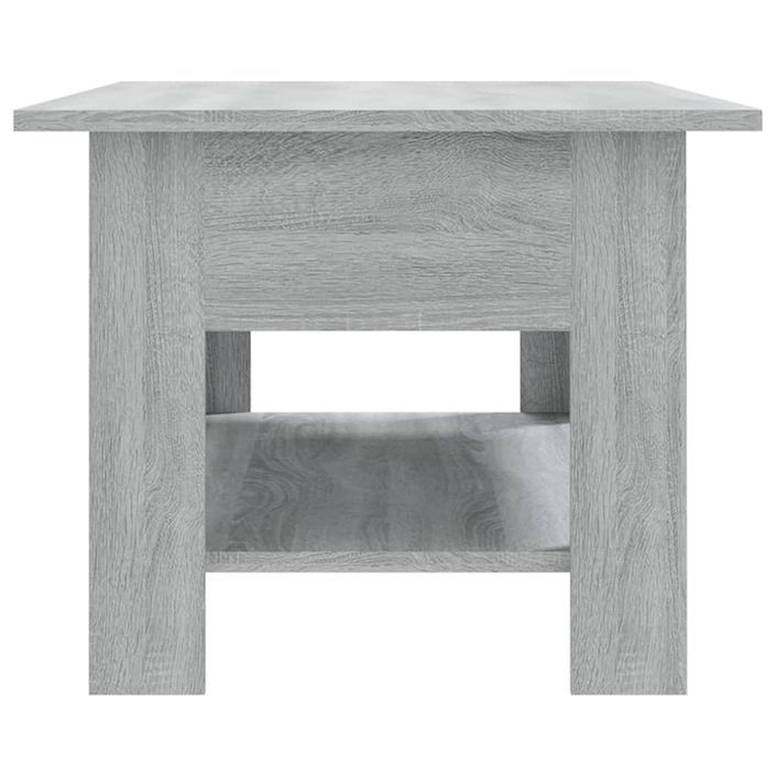 Table basse Sonoma gris 102x55x42 cm - Photo n°4