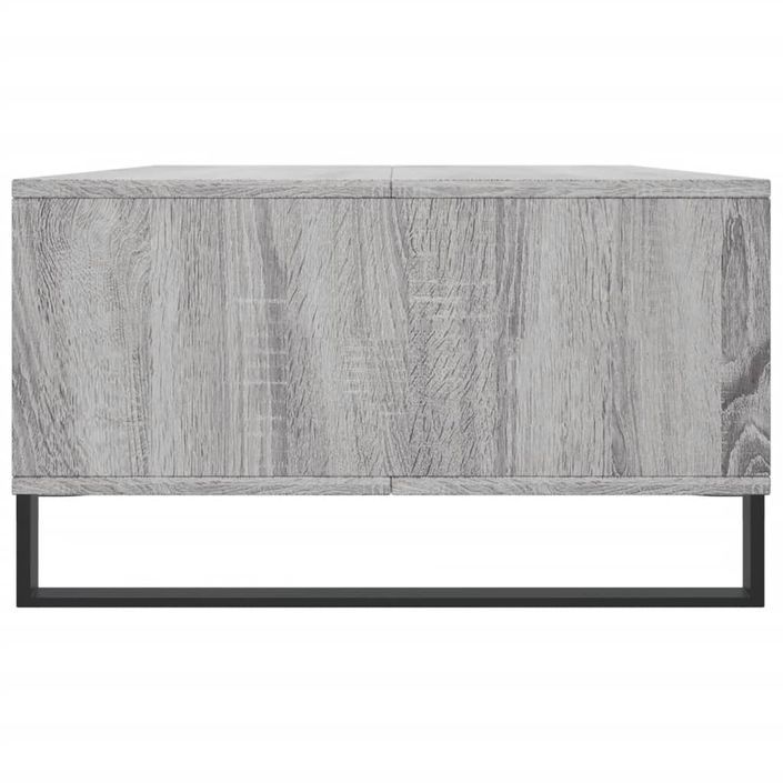 Table basse sonoma gris 104x60x35 cm bois d'ingénierie - Photo n°7