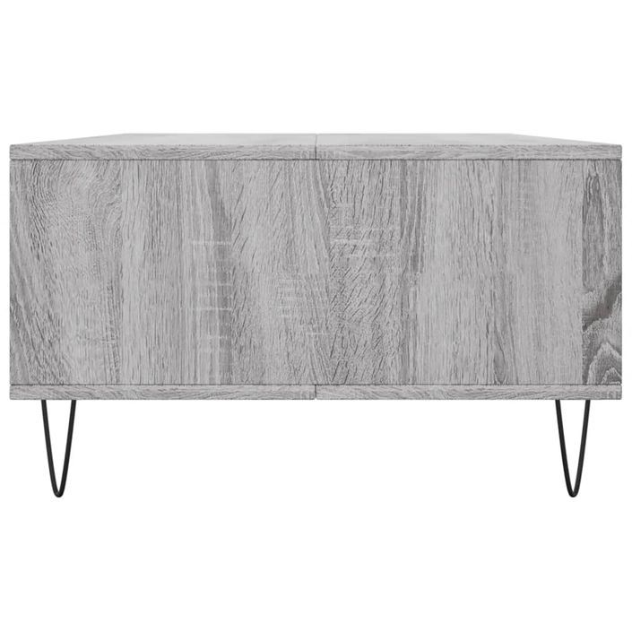 Table basse sonoma gris 104x60x35 cm bois d'ingénierie - Photo n°7