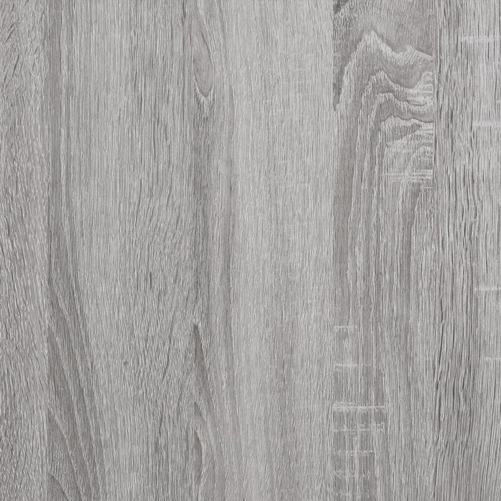 Table basse sonoma gris 49,5x49,5x45 cm bois d'ingénierie - Photo n°8
