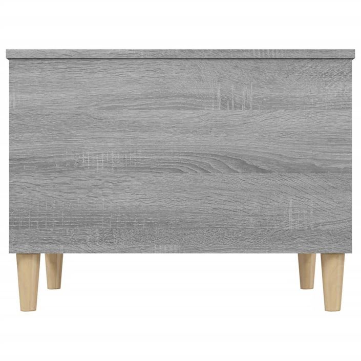 Table basse Sonoma gris 60x44,5x45 cm Bois d'ingénierie - Photo n°7