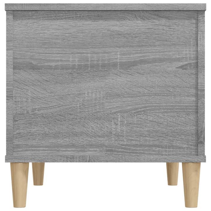 Table basse Sonoma gris 60x44,5x45 cm Bois d'ingénierie - Photo n°8