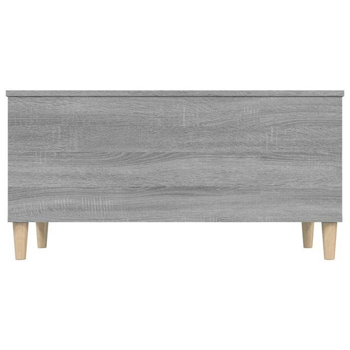 Table basse Sonoma gris 90x44,5x45 cm Bois d'ingénierie - Photo n°7