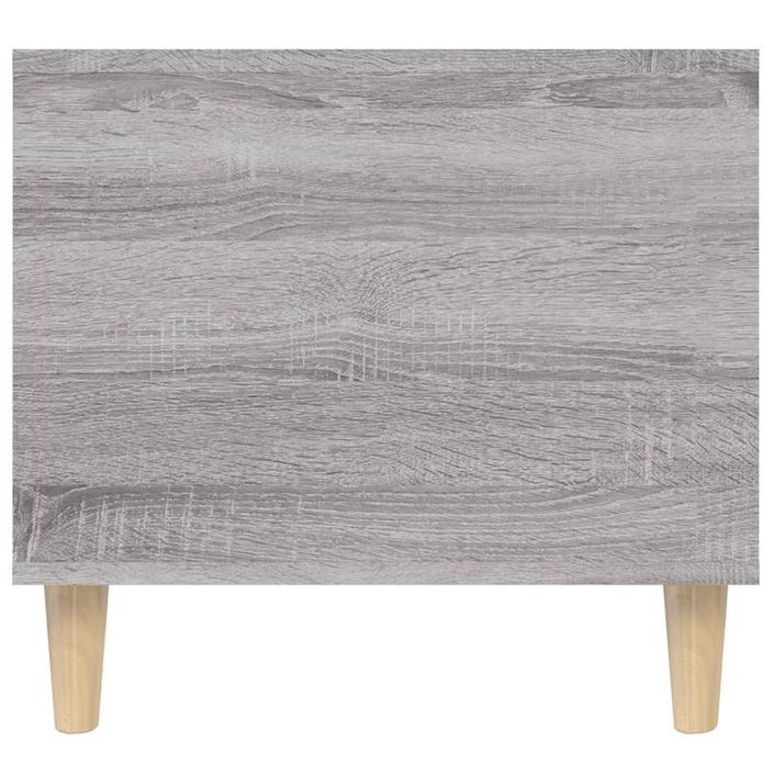 Table basse Sonoma gris 90x49x45 cm Bois d'ingénierie - Photo n°7