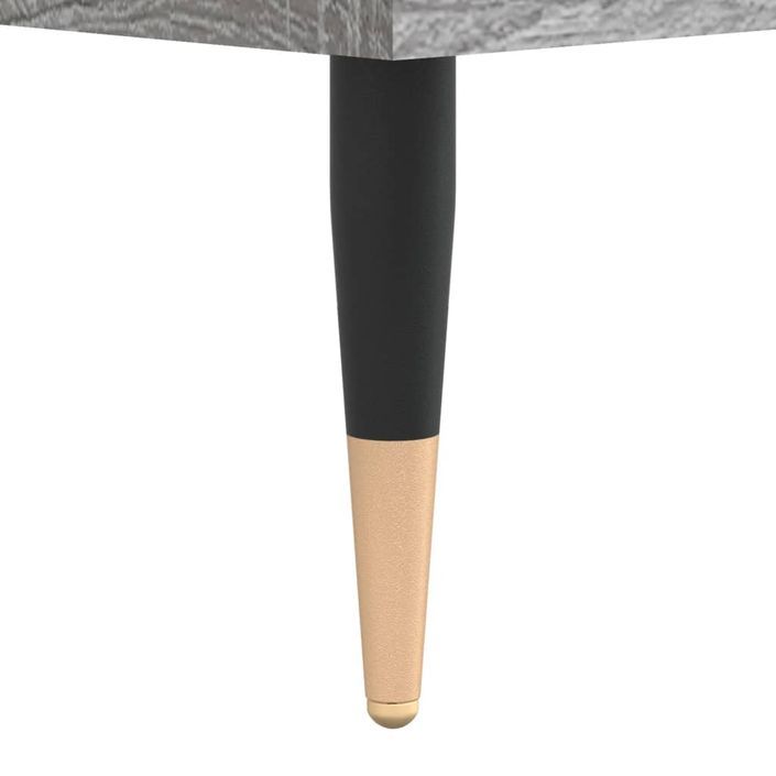 Table basse sonoma gris 90x60x35 cm bois d'ingénierie - Photo n°9