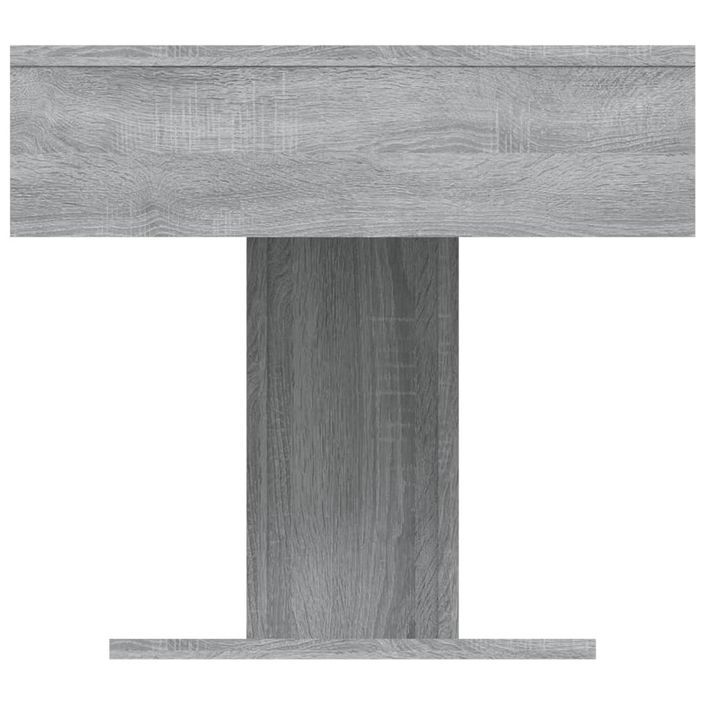 Table basse Sonoma gris 96x50x45 cm Bois d'ingénierie - Photo n°6