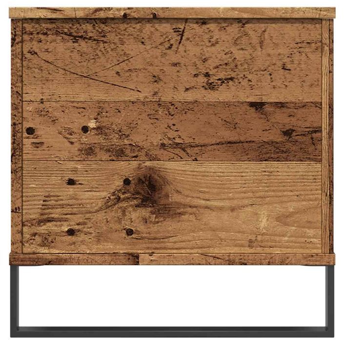 Table basse vieux bois 90x44,5x45 cm bois d'ingénierie - Photo n°6