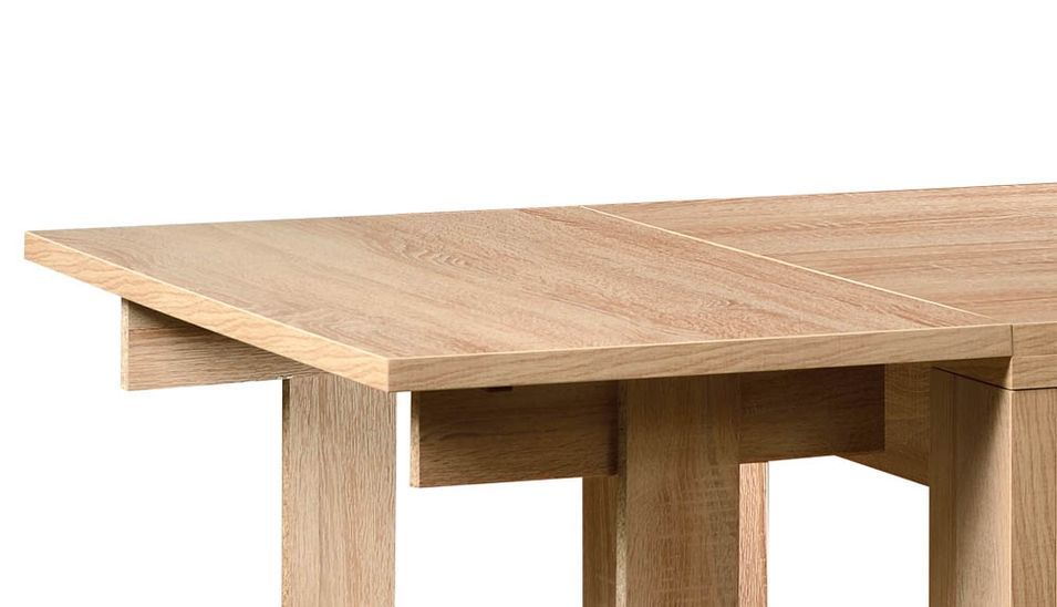 Table chêne clair avec allonge Season 180-280 cm - Photo n°3