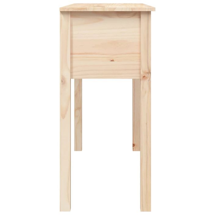 Table console 100x35x75 cm Bois massif de pin - Photo n°8